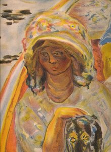 I en båt, 1907, 1939 av Pierre Bonnard
