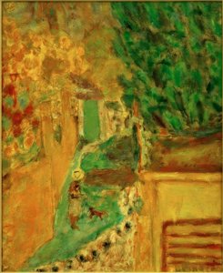 Trapp i Le Cannet (Treppe in Le Cannet) av Pierre Bonnard