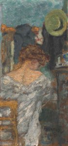 Sittende kvinne, bak av Pierre Bonnard