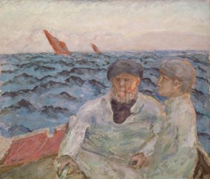 Fiskere i Bretagne, 1907 av Pierre Bonnard