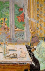 Syeren, eller Syingen ved vinduet av Pierre Bonnard