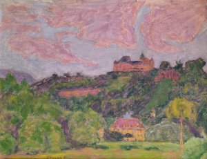 Landskap ved Uriage av Pierre Bonnard