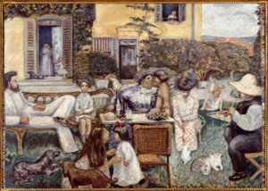 Borgerlig ettermiddag av Pierre Bonnard