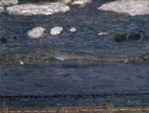 Middelhavet – 1941/44 – 48,3 × 63,2 cm – gouache og blyant på papir av Pierre Bonnard