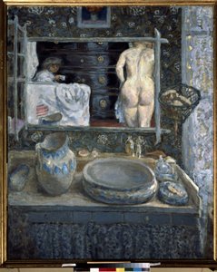 Speil over servant av Pierre Bonnard