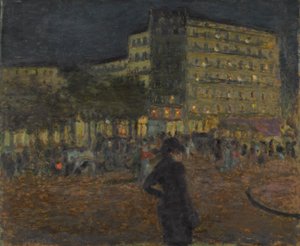 Plasser Pigalle om natten av Pierre Bonnard