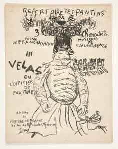 Katalog over Theatre des Pantins av Pierre Bonnard