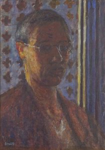 Selvportrett, ca 1923. av Pierre Bonnard