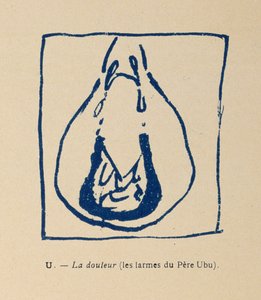 Sorg - Pere Ubus tårer, fra alfabetet til Pere Ubu av Pierre Bonnard