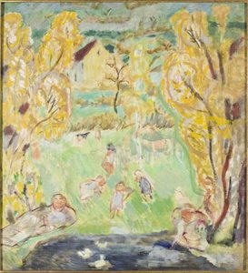 Vårstudiet, 1912. av Pierre Bonnard