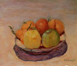 Stilleben med frukt