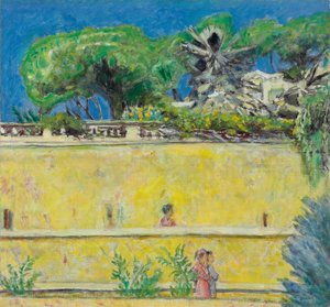 Terrasse ved middagstid, ca. 1925 (olje på lerret) av Pierre Bonnard