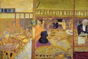 The Cafe du Petit Poucet, 1928 (se også 20075) av Pierre Bonnard