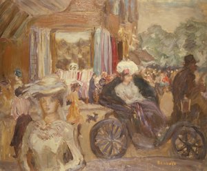 Hackney-vognen av Pierre Bonnard