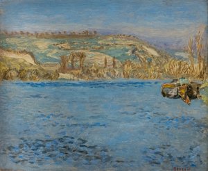 Seinen ved Vernonnet av Pierre Bonnard