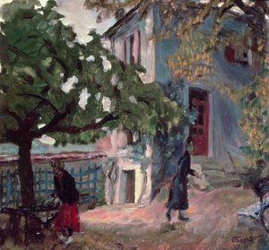 Terrassen av Pierre Bonnard
