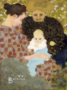 De tre tidene (barsel) av Pierre Bonnard
