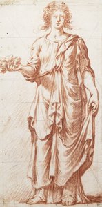 En stående allegorisk figur av Pierre Brebiette