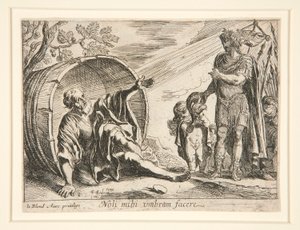Diogenes og Alexander den store