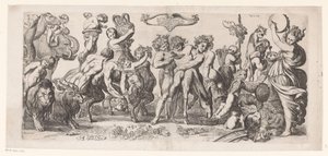 Triomf van Bacchus av Pierre Brebiette