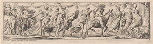 Kvinne som pisker en Satyr