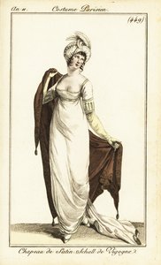 Nydelig i opera kjole, Paris