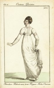 Kvinne danser på et ball, Paris
