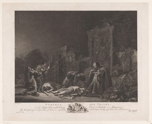Pyramus og Thisbe Pyramus og Thisbe (tittel på objekt) Principal Paintings of England (serietittel) The Most Capital Paintings in England (serietittel)