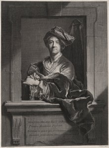 Hyacinthe Rigaud (1659–1743) av Pierre Drevet