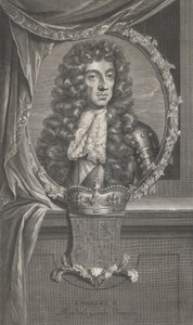 Portrett av Charles II av Pierre Drevet