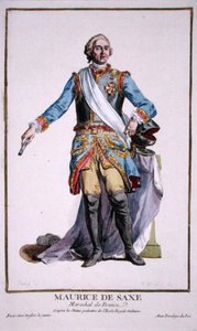 Maurice av Sachsen (1696-1750) fra 