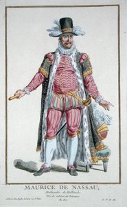 Prins Maurice av Nassau (1567-1625) Stadholder av den nederlandske republikken fra 