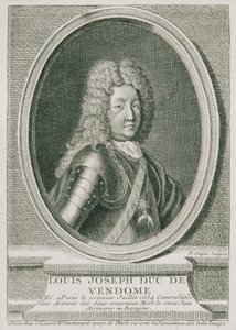 Den franske generalen Louis Joseph Duc de Vendôme av Pierre Dupin