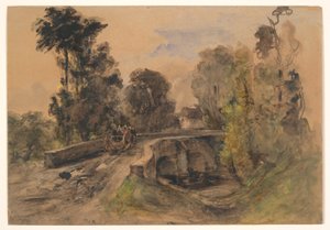 Steinbroen av Pierre Etienne Theodore Rousseau