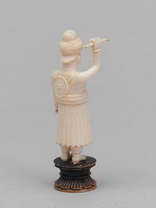 Svart bonde, sjakkbrikke, India av Pierre Eugene (after) Grandsire