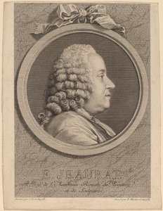 Edme-Sebastien Jeaurat av Pierre Francois Martenasie after Charles Nicolas Cochin II