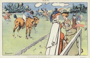Et parti polo. Illustrasjon for Le Rire
