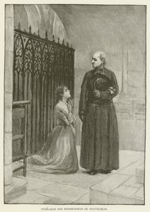 Angelique og Monseigneur de Hautecoeur av Pierre Georges Jeanniot