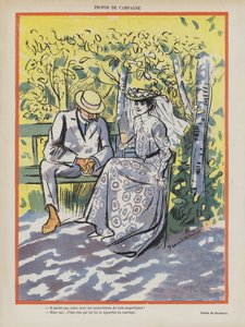 Illustrasjon for Le Rire av Pierre Georges Jeanniot