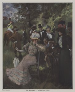Et veiehjørne i Auteuil av Pierre Georges Jeanniot