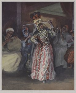 En Ouled Nail fra Rue d'Alger (En Oulde Nail streetdanser fra Alger)