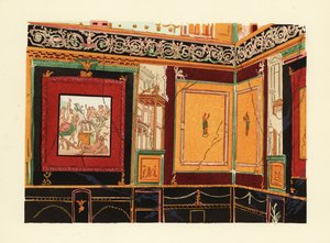Exedra i atriet i House of Siricus, Pompeii