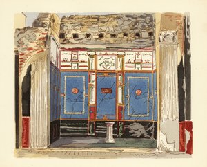 Tablinum av huset til den lille fontenen, Casa della Fontana Piccola, Pompeii