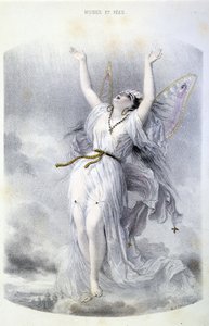 Fairy: La Peri - i "Mythological women"", av Mery og Foelix, ill. av G. Staal, red. av Gouet av Pierre Gustave Eugene Staal