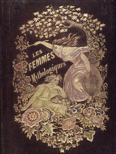 Mytologiske kvinner - Couv. av "Muses and Fairies", tegning av G. Staal, av Mery and the Cte ​​​​Foelix av Pierre Gustave Eugene Staal