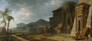 Alexander ved graven til Kyros den store, 1796