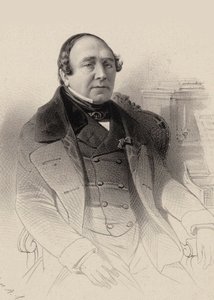 Portrett av operasangeren Louis Antoine Eléonore Ponchard 1787-1866, 1850. av Pierre Hippolyte Aumont