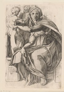 Delfisk sibille av Pierre II Biard