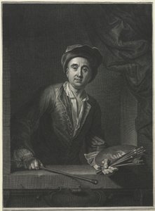 Francois de Troy, etter et selvportrett.