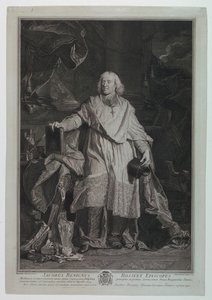 Portrett av kardinal Jacques Benigne Bossuet (1627-1704)